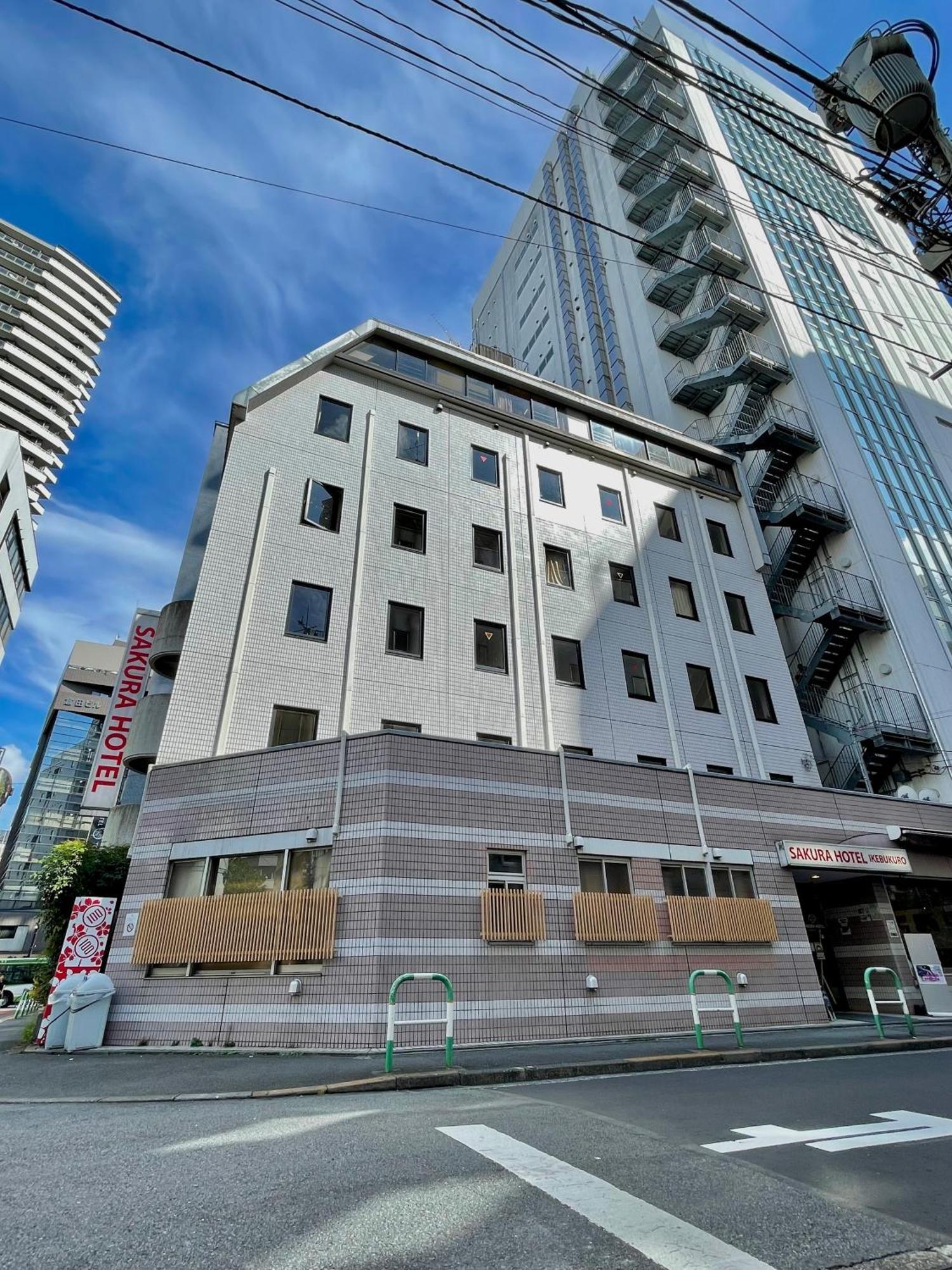 Sakura Hotel Ikebukuro Tokyo prefektur Exteriör bild